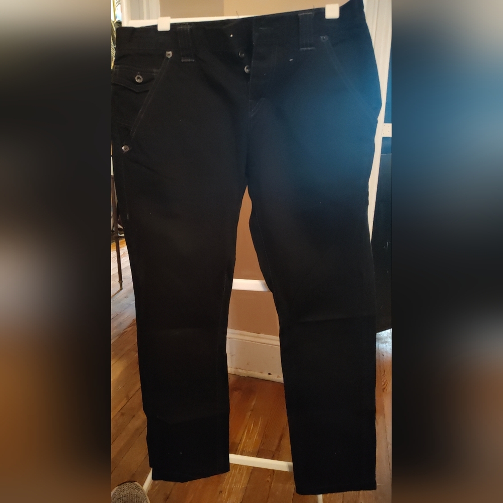 Vintage Rank Brand - Mens 32 Denim Jeans - Skater, Y2k, Hot Topic - No Button